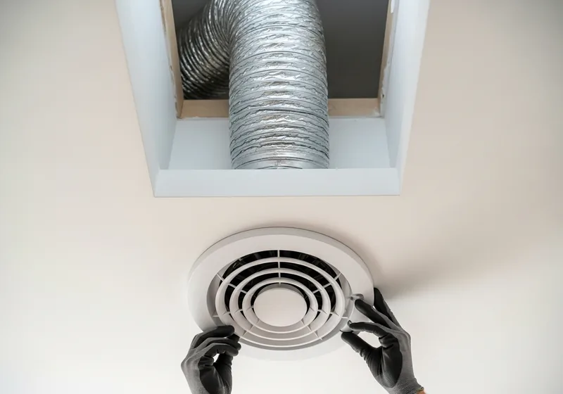 Installation d'une ventilation par insufflation VMI dans un logement à Lorient