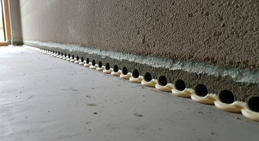 Barrière d'injection résine sur maison de la reconstruction, Quartier Merville, Lorient